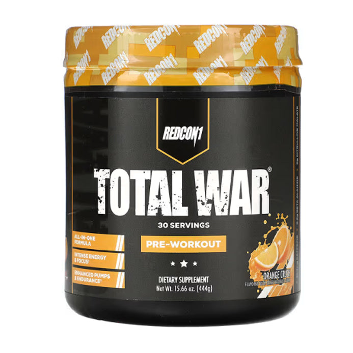 Redcon1, Total War, Pré-entraînement, Orange Crush, 444 g