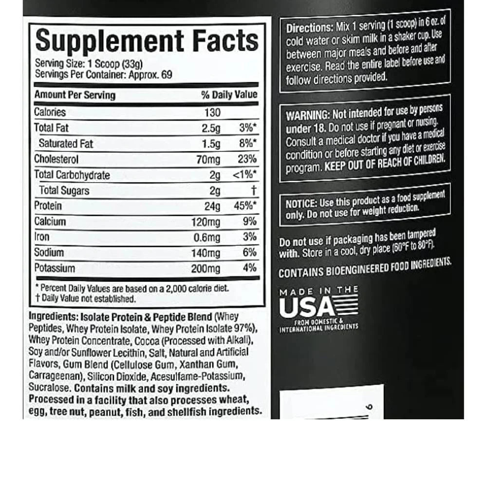 MuscleTech, Nitro Tech 100 % lactosérum de qualité supérieure, Fraise, 2.28 kg (5.53 lb)