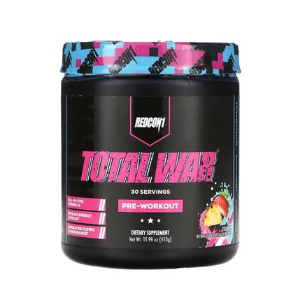 Total War, Pre-Workout, Vice City Strawberry Pina Colada, 453 g 