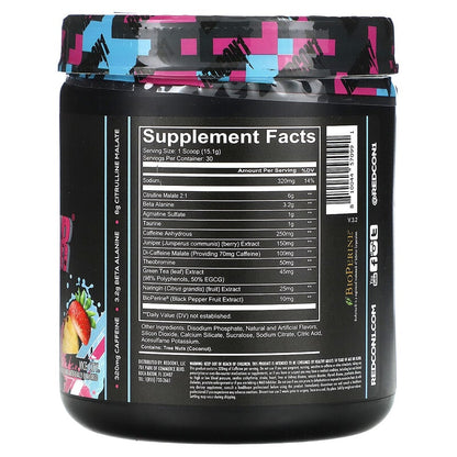 Total War, Pre-Workout, Vice City Strawberry Pina Colada, 453 g 